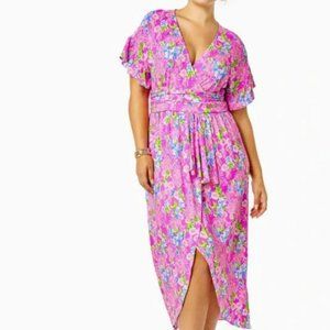 Lilly Pulitzer anchorage midi dress - small